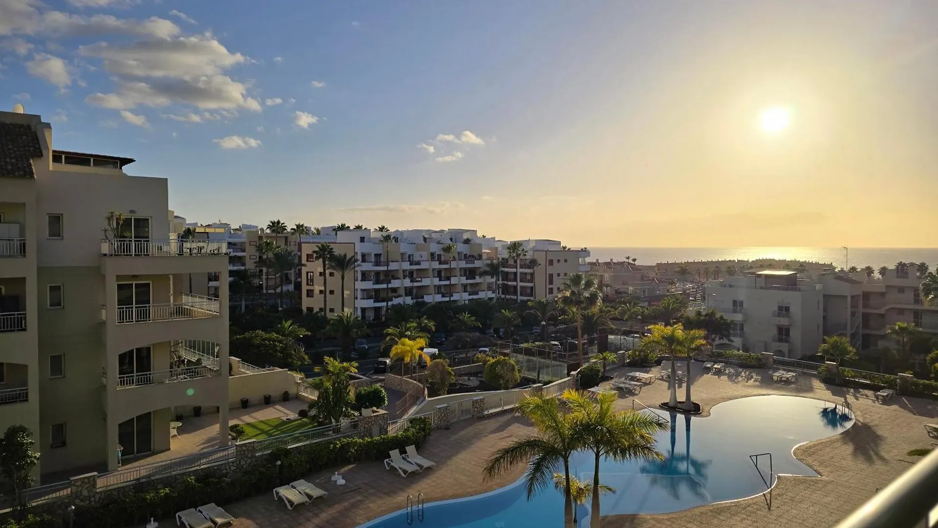 New Sea View Apartment With Terrace In Palm Mar - Arona