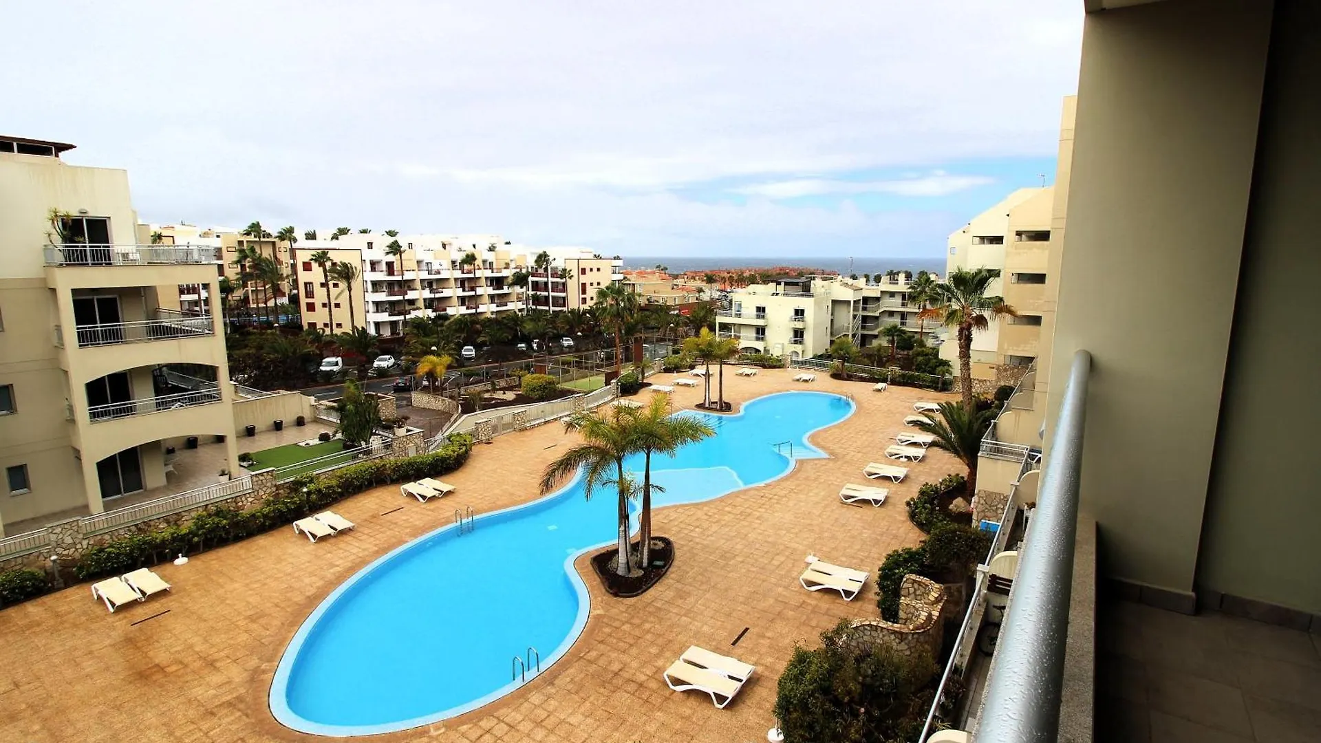New Sea View Apartment With Terrace In Palm Mar - Arona