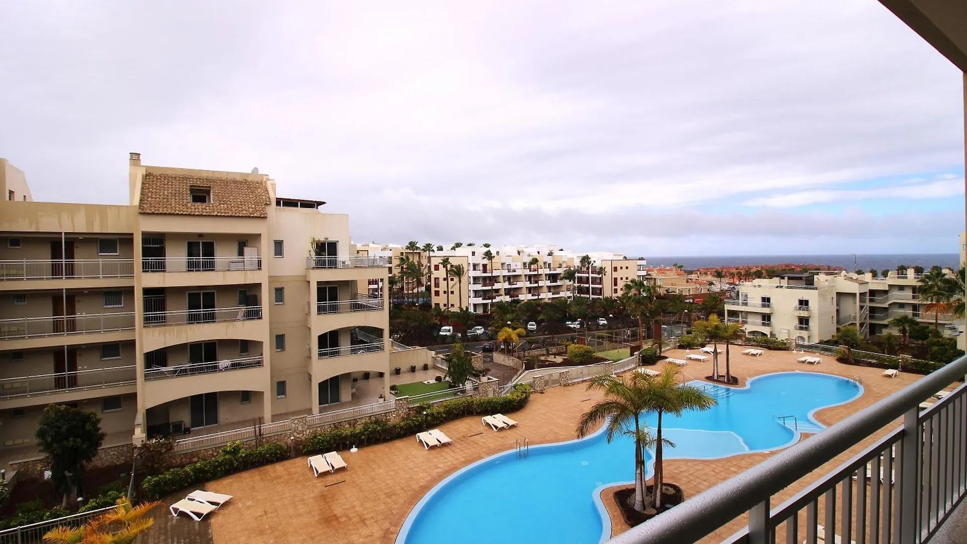 New Sea View Apartment With Terrace In Palm Mar - Arona