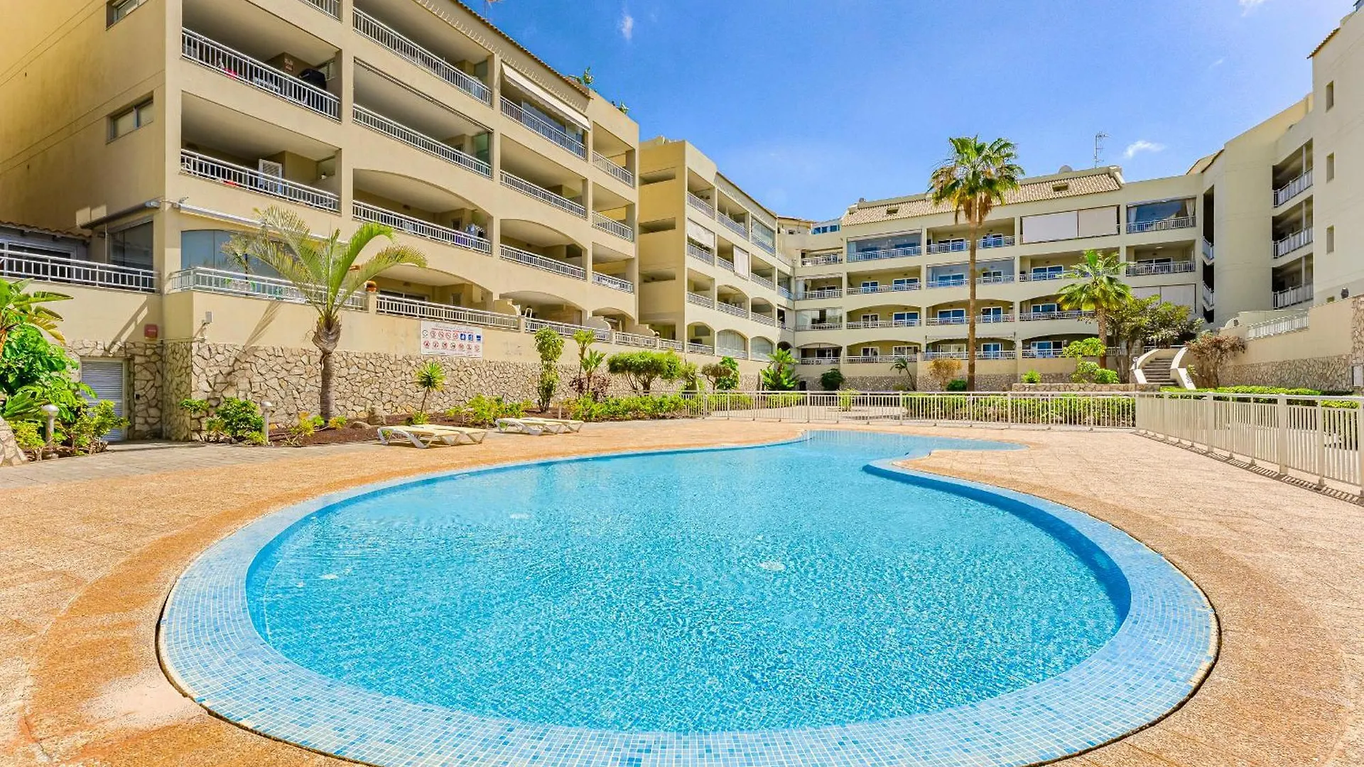 New Sea View Apartment With Terrace In Palm Mar - Arona Spain