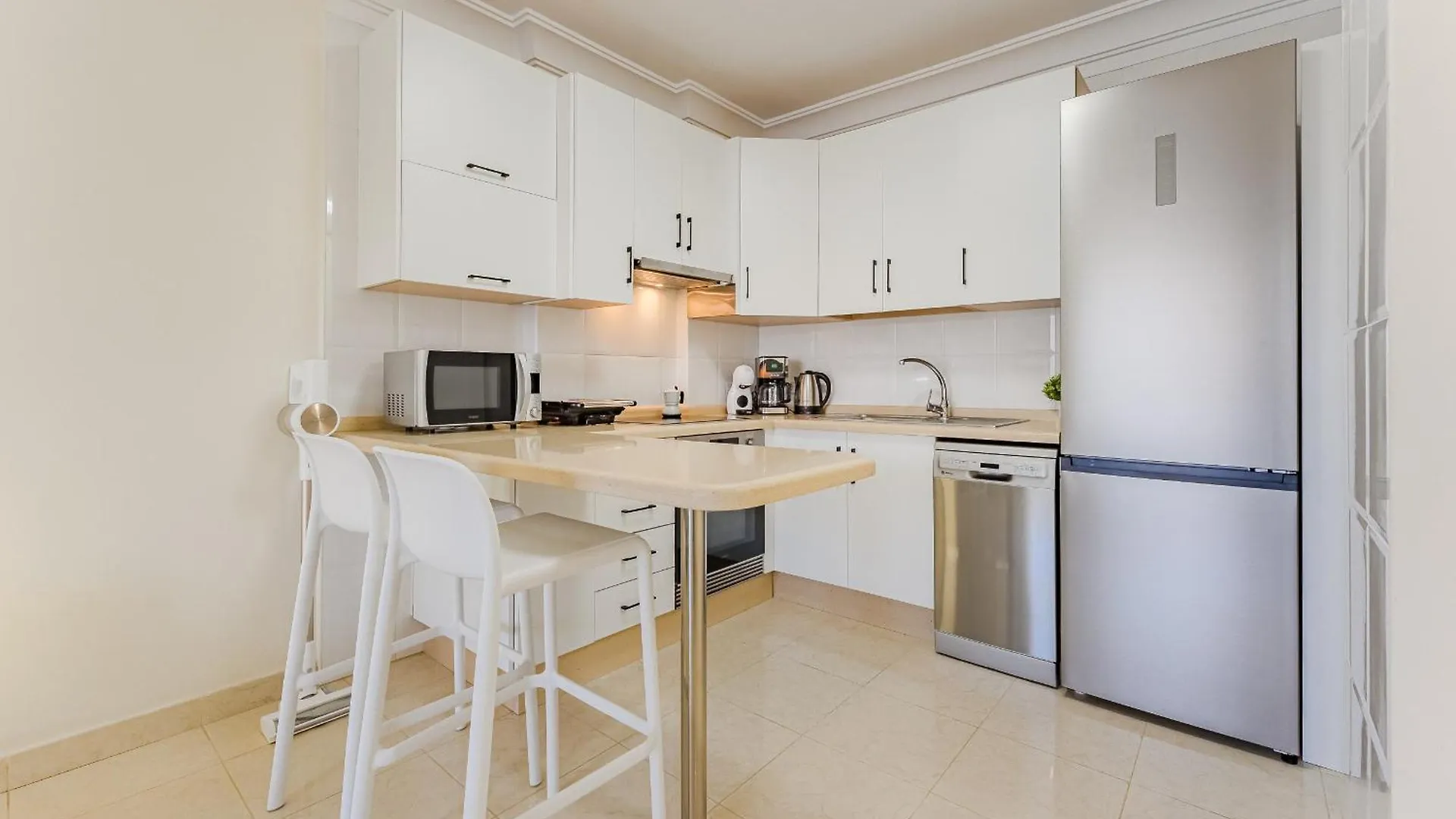 New Sea View Apartment With Terrace In Palm Mar - Arona